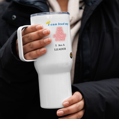 &#39;I Am A Leader&#39; Insulated Mug