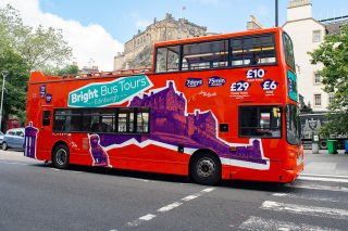 Photo of orange Bright Bus Tours Bus