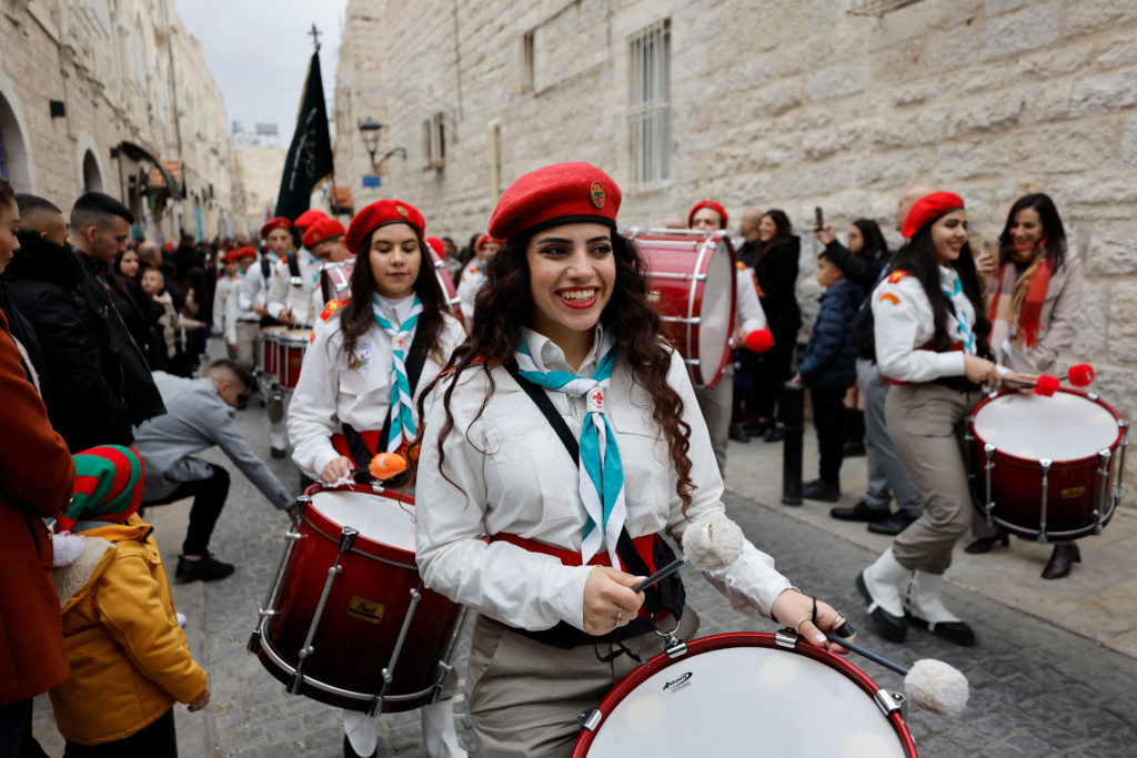 The Latin Patriarch of Jerusalem, Pierbattista Pizzaballa, visits Bethlehem