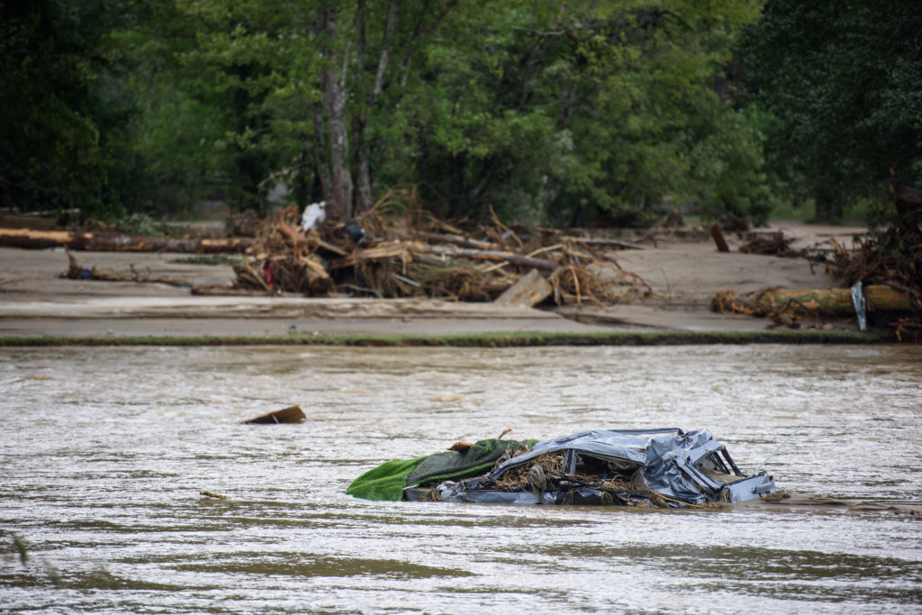 Hurricane Helene Causes Massive Flooding Across Swath Of Western North Carolina