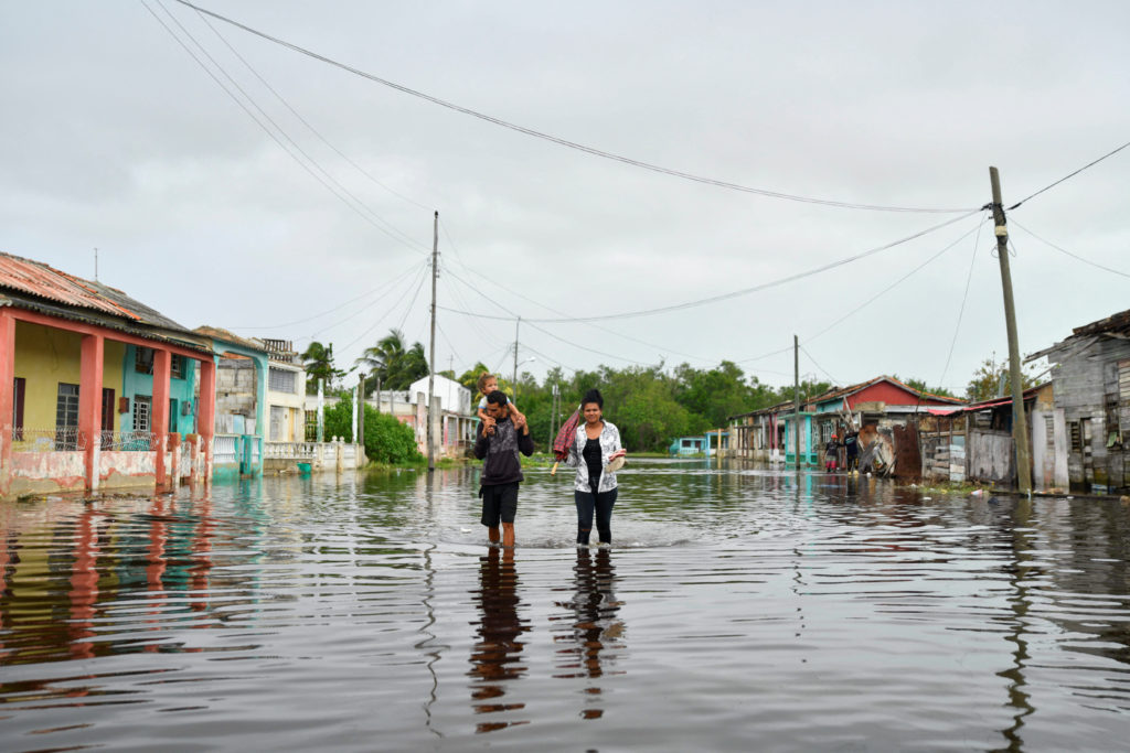 Aftermath of Hurricane Rafael's landfall in Cuba