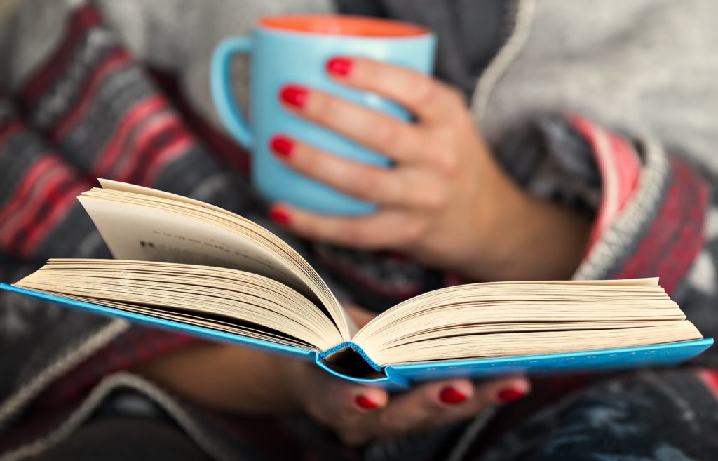 woman reading