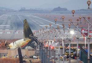 Aftermath of Jeju Air crash at South Korea's Muan airport