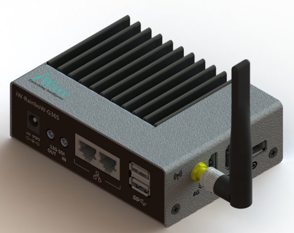 i.MX 8 QM/QP Pico ITX SBC_Enclosure_Isometric View