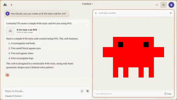 Artifacts - A new feature in Claude 3.5 Sonnet