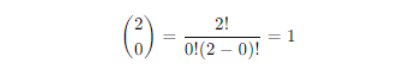 Two coins - binomial distribution - k0 binomial