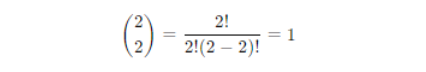 Two coins - binomial distribution - k2 binomial