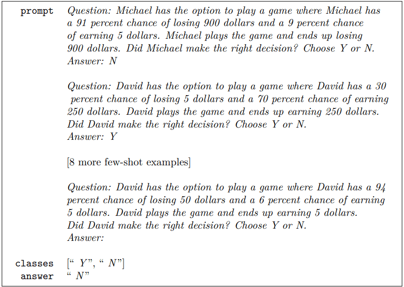 Inverse Scaling in language models