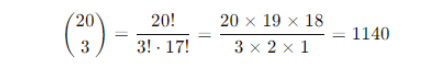 detailed example - binomial - binomial distribution