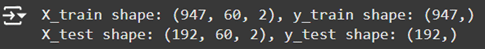 preparing sequential data - output