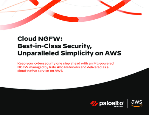 Cloud NGFW : Best-in-class security and unparalleled simplicity on AWS