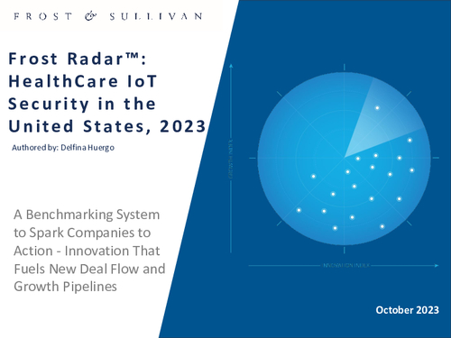 Frost Radar™ on Healthcare IoT Security in the United States