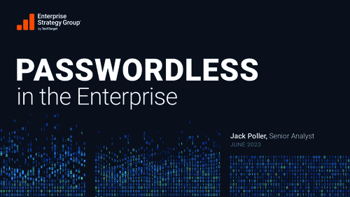 Passwordless in the Enterprise