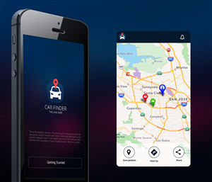 Navigation/maps app for iPhone needs an app design | App Design by fueldesignyard