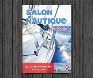 Poster for a boatshow for Nautical enthusiasts, masculine and high incoming :-) | Poster Design by z a n a