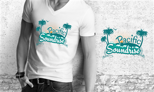 Reggae/Rockers Pacific Soundrise need a chill shirt design that still pops | T-shirt Design by Ena