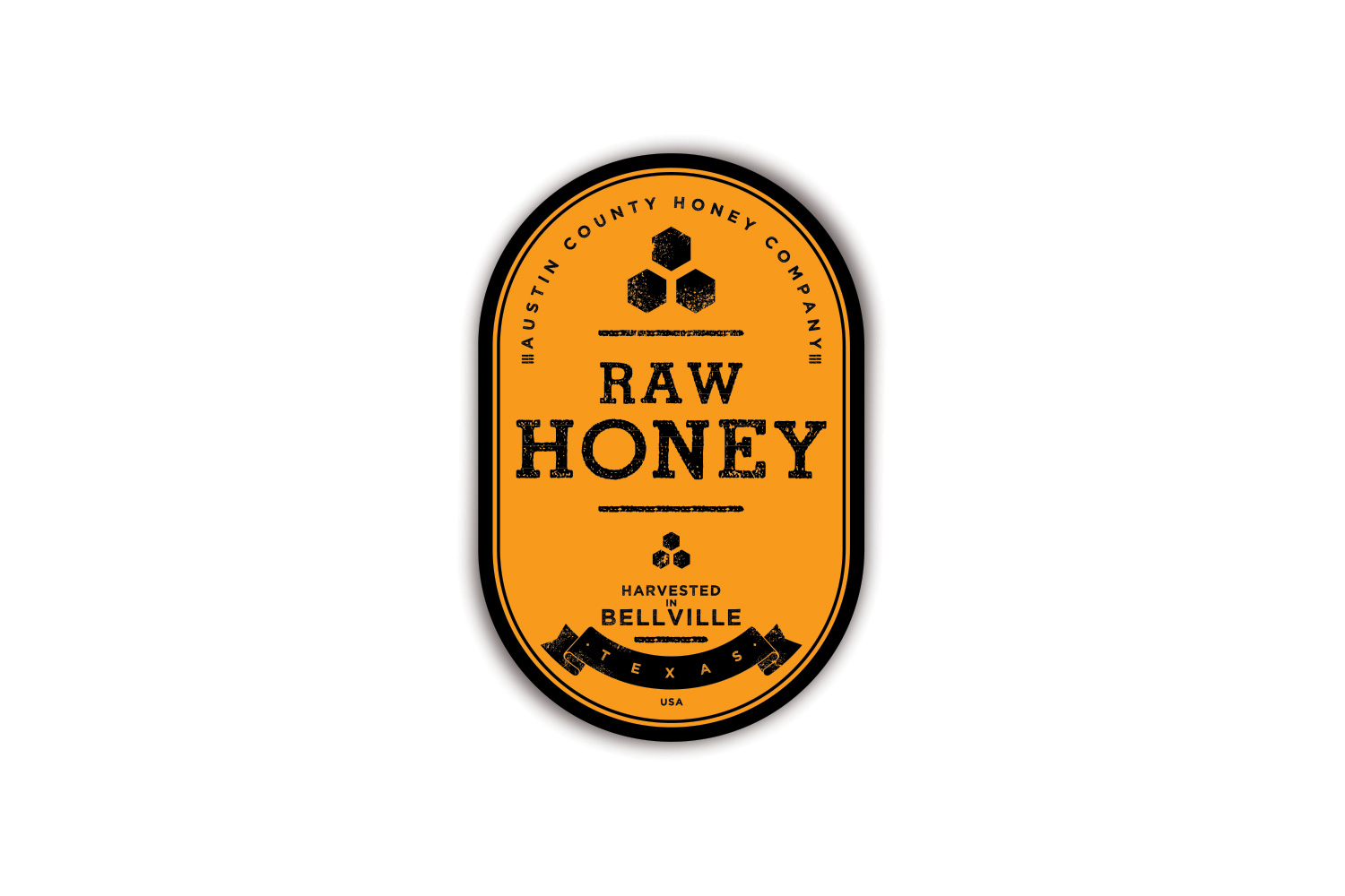 Label Design by FFF! for Austin County Honey Company | Design #5682380