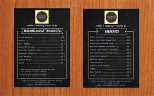 Menu Design by tballest