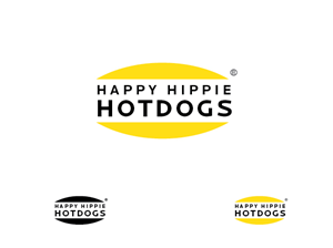 Logo-Design von LORIKEET CG für Happy Hippie Hotdogs / Happy Jacks Food Co.  | Design #292898