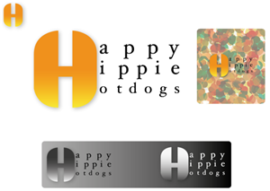 Logo-Design von NovaHissy für Happy Hippie Hotdogs / Happy Jacks Food Co.  | Design #291262