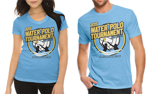 T-Shirt Design for Water Polo Championship | T-shirt Design by Rockalight