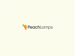 Peach Lamps | Logo Design by tapstudio