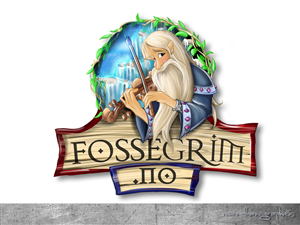 Fossegrim  (one version with the URL added as well: www.fossegrim.no)  | Logo Design by vladst2004