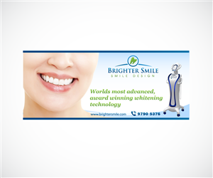 Design website banners for teeth whitening clinic based on clear examples we have provided.  | Banner Ad Design by wolf