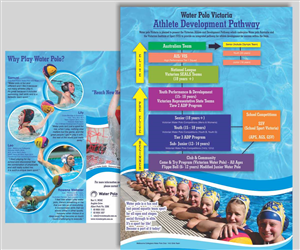 Water Polo Victoria Pathways Brochure | Brochure Design by Cut and Glue