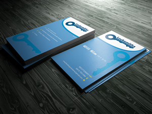 Locksmiths Business Card Designs needed!! | Business Card Design by GraphicSolver