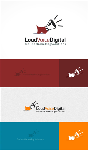 Loud Voice Digital | Logo Design by gray mind