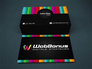 Looking for a cool & simple business-card-design for digital agency | Business Card Design by Ana White