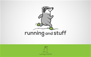 running and stuff | Logo-Design von keis604