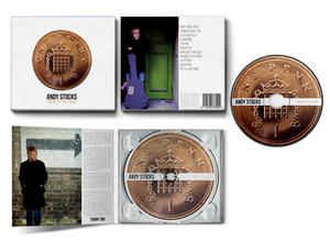 Picking Up The Penny - ALBUM COVER/INLAY and BACK | CD-Cover-Design von RedOne22