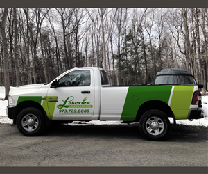 Truck and Trailer lettering for Landscape Company | Signage Design by Javelin Studio