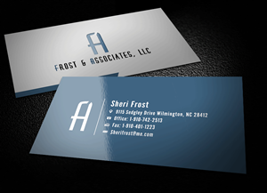 Frost & Associates, LLC  | Business Card Design by Riz'