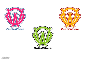 New Logo for Up & Coming brand OuttaWhere Apparel ! | Illustration Design by inumocca