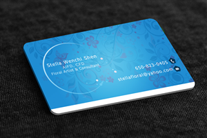 Raising floral designer needs an artistic business card  | Business Card Design by Stream Graphics