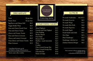 Menu Design by Ushan sampath