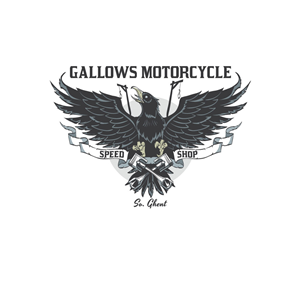 GALLOWS MOTORCYCLE SPEED SHOP So.GHENT | Logo-Design von Oct-O-Ray Design