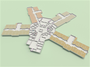 3D Wayfinding FloorPlan Design Project