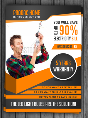 Flyer Design by debdesign for PRODAC HOME IMPROVEMENT LTD | Design #5856643