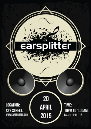 Poster Design by Abdul Latif for Earsplitter | Design #5923772