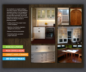 AffordableBuilt-ins (Custom Interior Trim work & Millwork Division) | Flyer Design by Brian Ellis