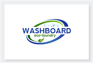 Washboard Eco-Laundry | Logo-Design von firesorcerer