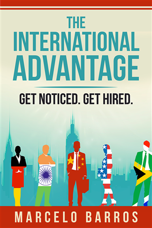 The International Advantage Get Noticed, Get Hired | Book Cover Design by KrisztianS