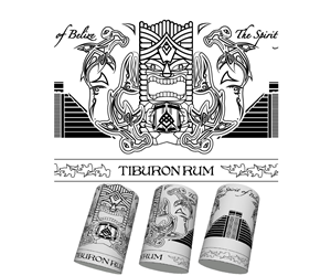 Tiki mug design for Tiburon Rum overproof rum | Packaging Design by at-as