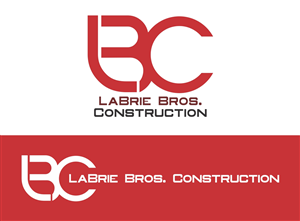 Logo for LaBrie Bros. Construction  | Graphic Design by Ana White