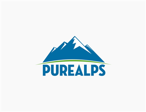 PureAlps visual identity - logo | Graphic Design by yulioantoni's