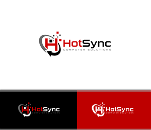 HotSync Computer Solutions ( HotSync ) is fine | Logo-Design von BehindSymbols